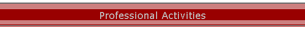 Professional Activities